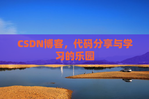 CSDN博客,代码分享与学习的乐园